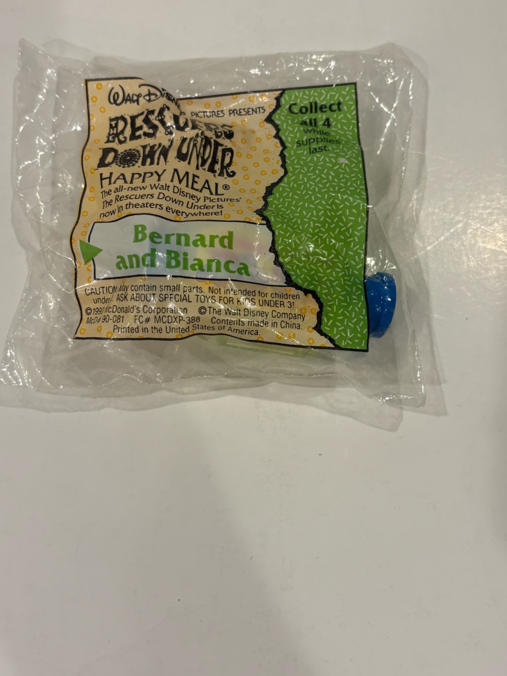 Brand New Disney Rescuers Down Under McDonalds Happy Meal Toy